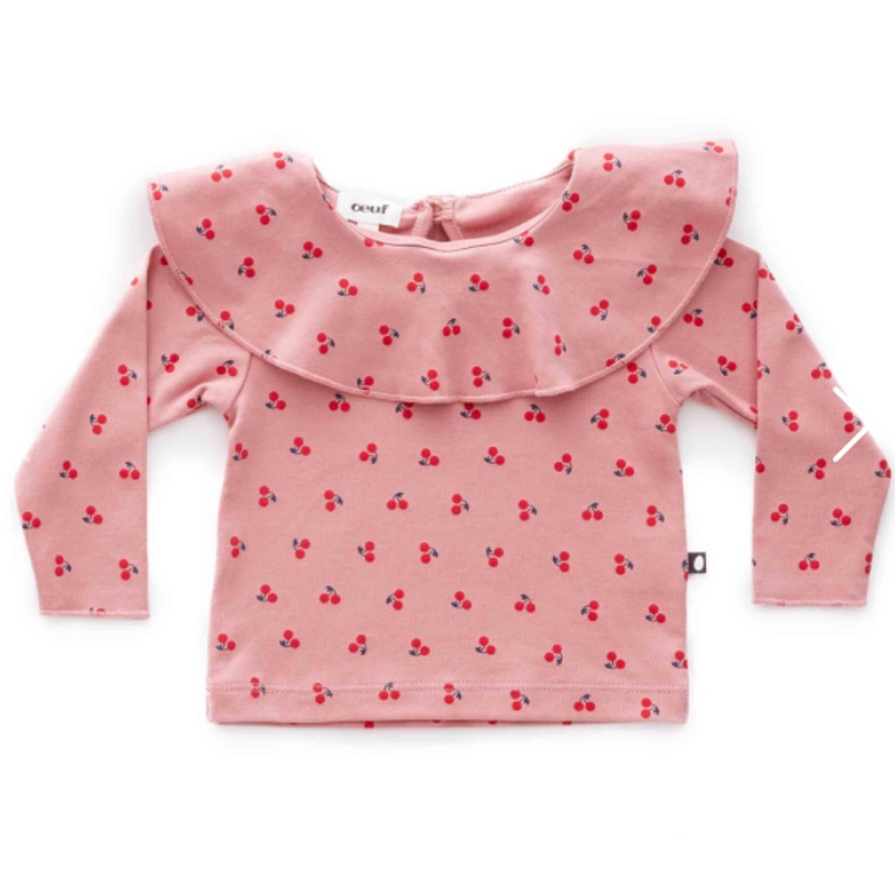 Oeuf Collar T Long-sleeve - 18 M